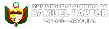 Municipalidad Distrital Samuel Pastor